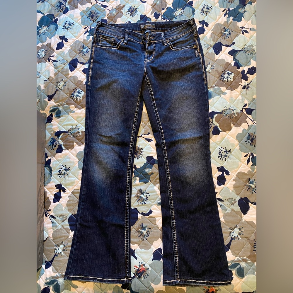 Silver Jeans Women's Boot Cut in Deep Indigo